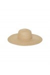 PIECES PCBONNI Straw Hat SWW Chapeau, Beige, Taille Unique Femme