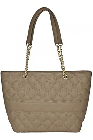 LucieElle Sac Femme Cuir PU A4 | Cabas Femme Bandoulière A4 | Sac Cabas Femme Matelassé | Sac à Main Femme | Sac Femme Ordina