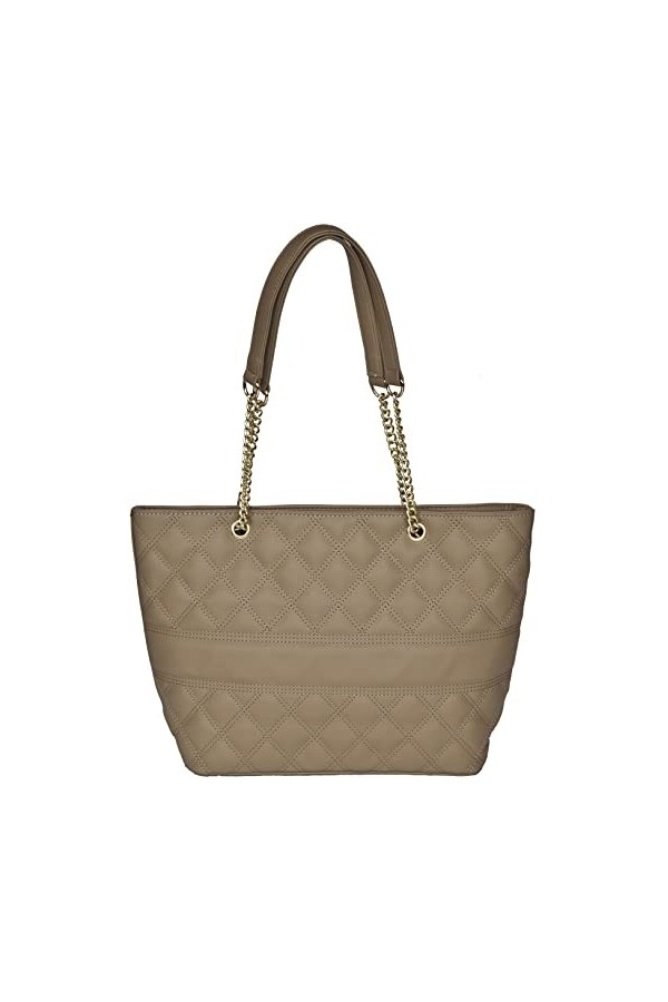 LucieElle Sac Femme Cuir PU A4 | Cabas Femme Bandoulière A4 | Sac Cabas Femme Matelassé | Sac à Main Femme | Sac Femme Ordina