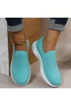 Baskets Mode Femmes Baskets Confort Femmes Chaussures décontractées Femmes Gris Couleur Chaussures de Marche Dame Chaussures 
