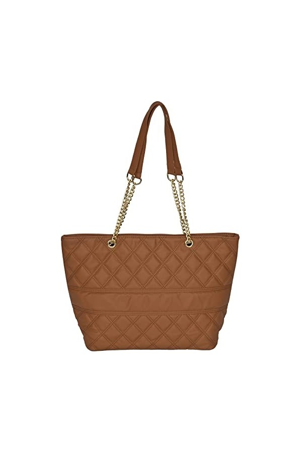 LucieElle Sac Femme Cuir PU A4 | Cabas Femme Bandoulière A4 | Sac Cabas Femme Matelassé | Sac à Main Femme | Sac Femme Ordina