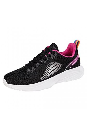 Chaussures de Sport Femme Respirant Femmes Baskets Mode été Nouveau modèle Maille Respirant Confortable et antidérapant Grand