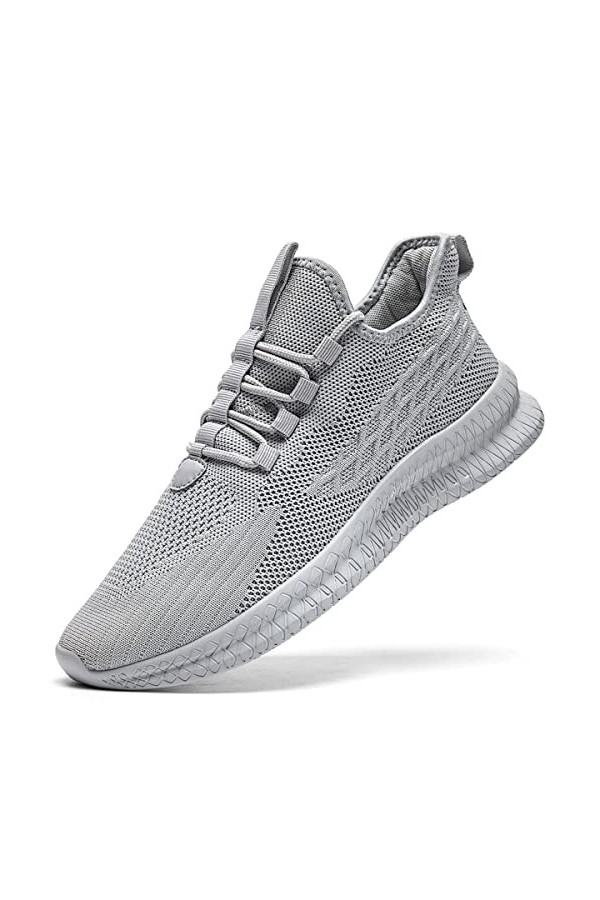 FUJEAK Chaussures de course à pied pour femme Pour la marche, le tennis, la gym, le travail, le fitness, le sport, la sécurit