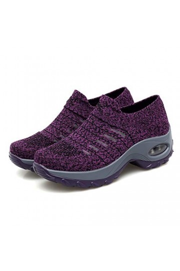 Baskets Basses pour Femmes Mode Appartements Respirant Chaussure de Sport &nbsp;Poids léger &nbsp;en Marchant Baskets de Course 35-42EU