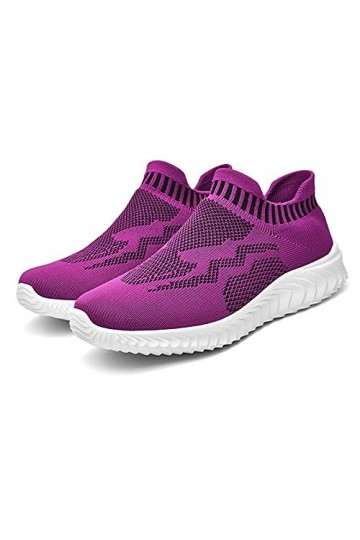 FNKDOR Chaussures de Course Femme Baskets Mode Chaussures Sport Course Sneakers Fitness Gym athlétique Multisports Outdoor Ca