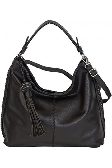 LucieElle Sac Femme Bandoulière Cuir PU| Cabas Femme Bandoulière A4 | Sac à Bandoulière | Sac à Main Femme Cuir PU | Sac Femm