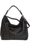 LucieElle Sac Femme Bandoulière Cuir PU| Cabas Femme Bandoulière A4 | Sac à Bandoulière | Sac à Main Femme Cuir PU | Sac Femm