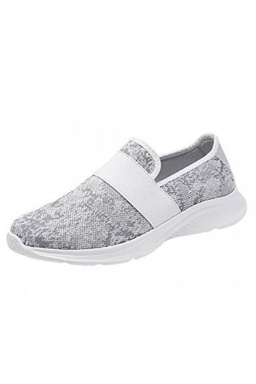 LianMengMVP Chaussures De Course Baskets Respirant Mesh Confortable A Lacets Plates Canvas Chaussures DéContractéEs Chaussure