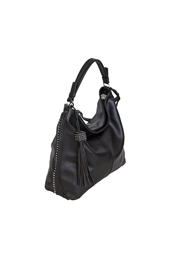 LucieElle Sac Femme Bandoulière Cuir PU| Cabas Femme Bandoulière A4 | Sac à Bandoulière | Sac à Main Femme Cuir PU | Sac Femm