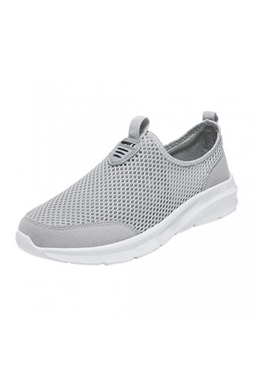 Allbestop Chaussures de Sécurité Mode Léger Sneakers,Chaussures D Eau Femme Basket Femme Blanche Sneakers Basses Bottes Haute