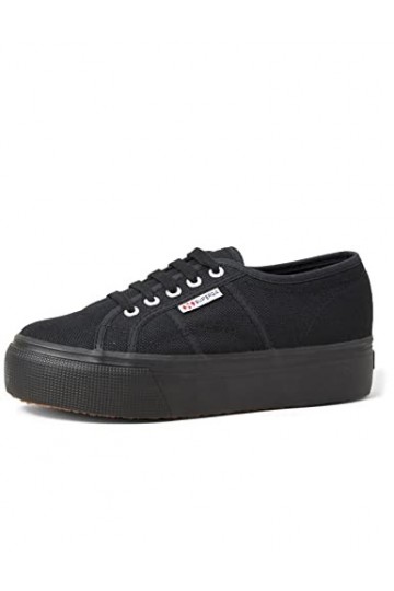 Superga 2790acotw Linea Up And Down Scarpe- Femme , Full Black , 36 EU