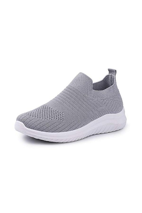 Ideal Online Chaussures de marche tendance pour femme Baskets de course respirantes légères absorbant les chocs Sport Cross T