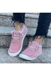 Baskets Mode Femmes Baskets Confort Femmes Chaussures décontractées Femmes Gris Couleur Chaussures de Marche Dame Chaussures 
