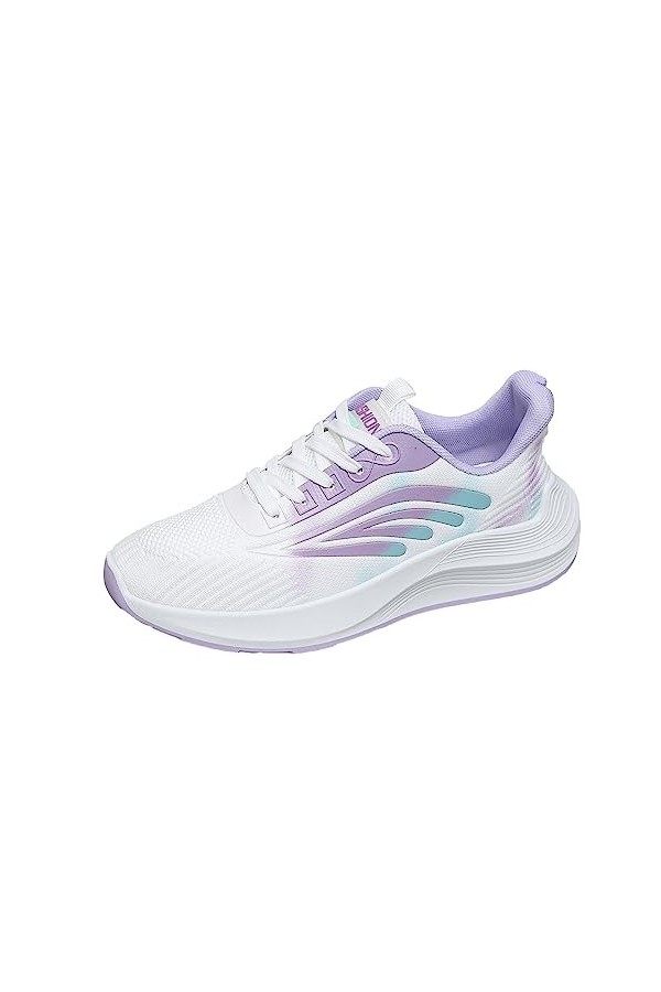 Baskets Mode Femme Sneakers Respirant Mesh Confortable Slip-on Baskets Mode Basses Chaussures DéContractéEs Tique Casual Mesh