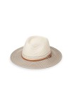 Bella Fedora Chapeau de Soleil Femme Chapeau dété Pliable pour Femme Anti UV UPF50+ en Taille M-58cm - Taille: M-L/58cm Coul