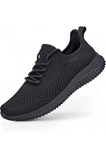 Lumeiy Baskets à Enfiler pour Femmes Baskets légères et Confortables en Maille Mode Sports Gym Athlétique Chaussures de March