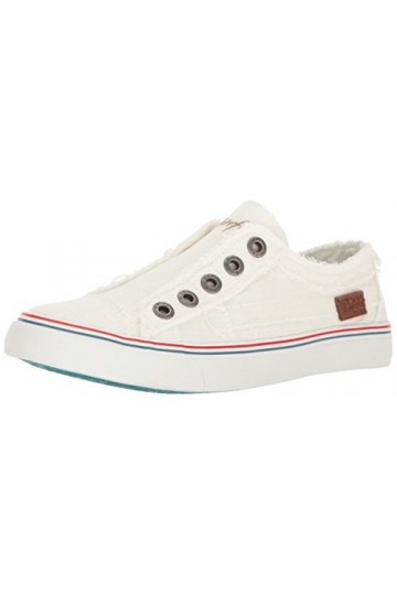 Blowfish Malibu Femme Jouer Basket, Toile fumée au Thon Bleu, 38.5 EU