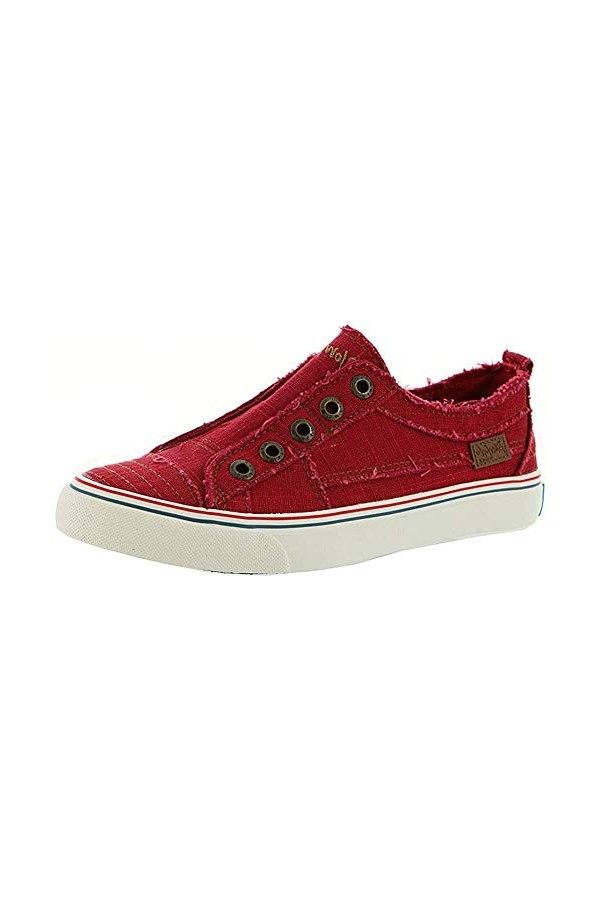 Blowfish Malibu Femme Jouer Basket, Toile fumée au Thon Bleu, 38.5 EU