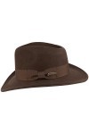 Dorfman Pacific Chapeau Fedora Indiana Jones - M