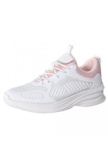 Chaussures De Sport Femme Baskets Mode en Daim De Running Mesh Respirantes LéGer Pas Cher LéGèRes Chaussures à Lacets Basket 