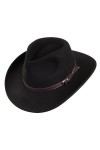 Jaxon & James Chapeau Australien Déformable Noir XXL