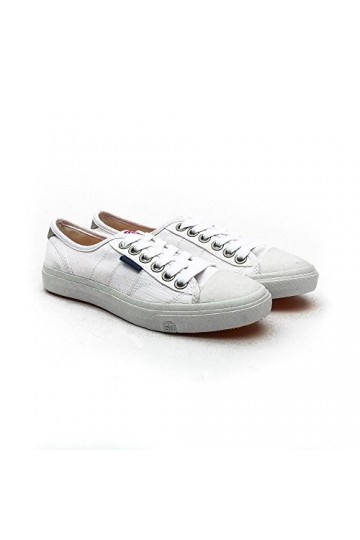 Superdry Low Pro Femme Baskets Mode Blanc