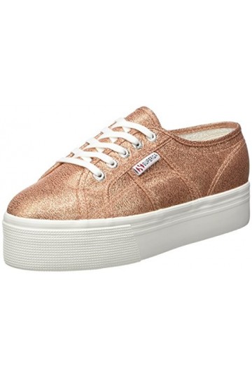 Superga Femme 2790-lamew Chaussures de Gymnastique, Rose Rose 997 , 41.5 EU