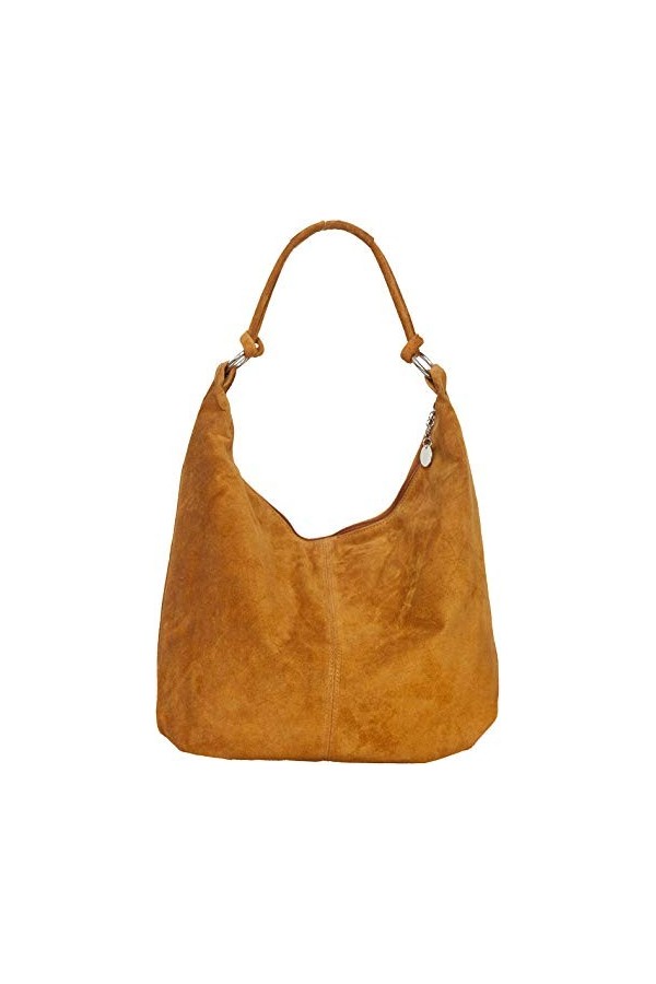 Sac Cuir Daim Femme Format A4 | Sac classeurs Cuir Daim Femme | Sac Cuir Femme Italien | Sacoche Femme Cuir Arielle NOIR 