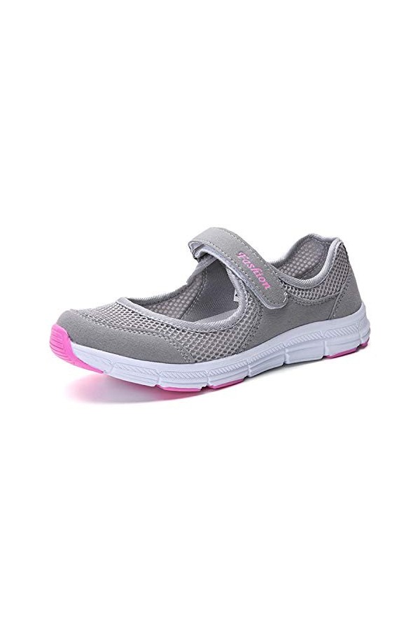 Kimily-UK Femme Ballerines Loafers Léger Chaussures Mailles Baskets Mode Respirantes de Plein Air Chaussure de Course pour Ma