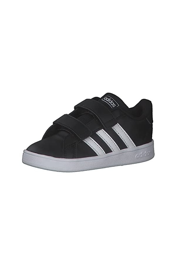 adidas Grand Court I,Chaussures de tennis Mixte bébé - Blanc Ftw Bla/Negbás/Ftw Bla 000 - 26 EU