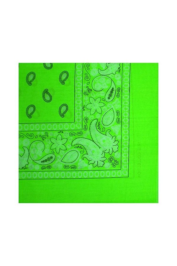 Evil Wear Foulard en nickel pour homme et femme Motif pastel, jaune, taille unique