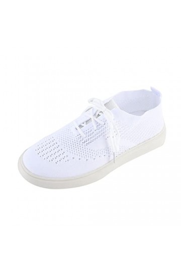 550 Chaussures de Sport Femme Respirant Légère Baskets à la Mode décontractées Respirantes pour Femmes Chaussures à Lacets Ba