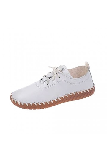 VEMOW Chaussures Respirantes Baskets Mode pour Femmes Casual Loisirs Slip-on Chaussures décontractées pour Femmes Escarpin No