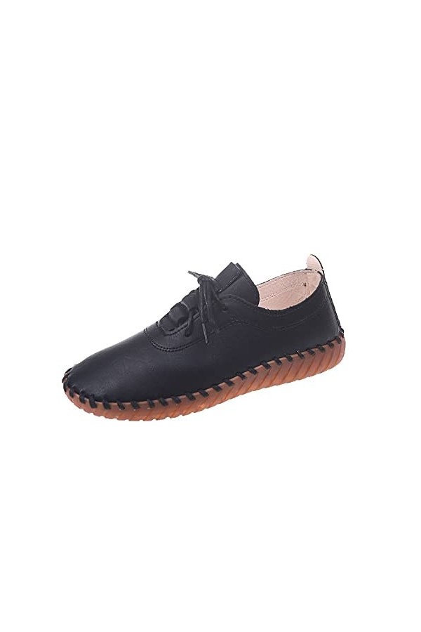 VEMOW Chaussures Respirantes Baskets Mode pour Femmes Casual Loisirs Slip-on Chaussures décontractées pour Femmes Escarpin No