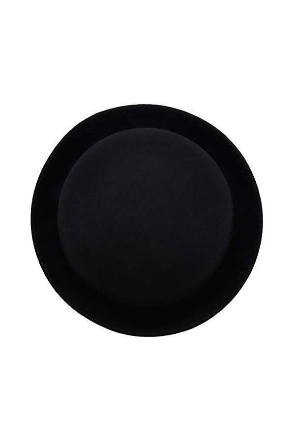 Beauneo 1 PièCe Melon Chapeau Melon Chapeau Chapeau Melon Chapeau Melon Chapeau Feutre Chapeau Chapelet Chapeau Chapeau DéQu