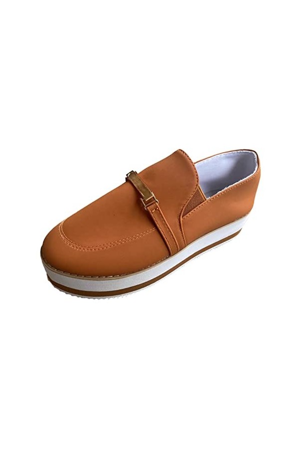 Fulidngzg Baskets pour femme - Chaussures de sport élégantes - Légères et respirantes - Pour femme - Chaussures de marche bas