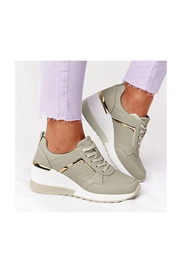 Baskets Mode Femme Sneakers Confortables Mode Sneakers Slip-on Baskets Mode Chaussures DéContractéEs Outdoor Respirant Mesh C