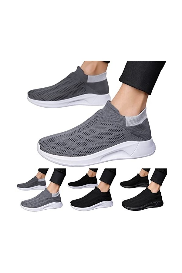 Baskets Mode Femme Sneakers Légère Running Sport Compétition Entraînement Outdoor Fashion Casual Mode LéOpard Ete Baskets Bas