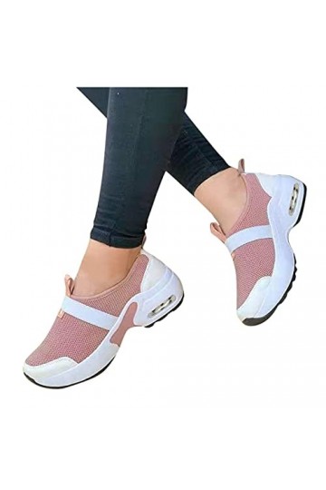 208 Grosses Bottes Noires pour Femmes Strap tricoté Baskets de Mode pour Femmes décoration Occasionnelle élastique Volante Ba