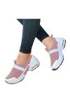 208 Grosses Bottes Noires pour Femmes Strap tricoté Baskets de Mode pour Femmes décoration Occasionnelle élastique Volante Ba