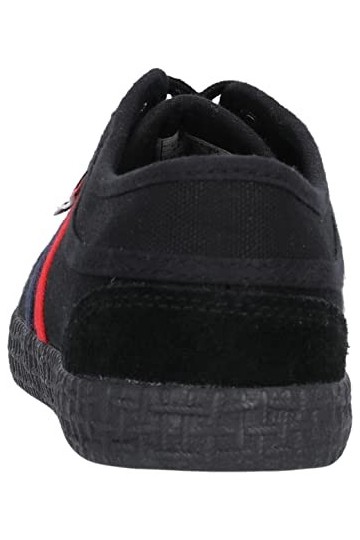 Kawasaki Mixte Chaussures en Toile rétro Basket, 1001s Black Solid, 41 EU