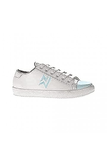 Nordways Femme Aurelia Basket, Blanc/Bleu, 39 EU Étroit