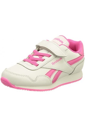 Reebok Royal Classic Jogger 3.0 1V Basket, FTWR White/FTWR White/Atomic Pink, 33 EU