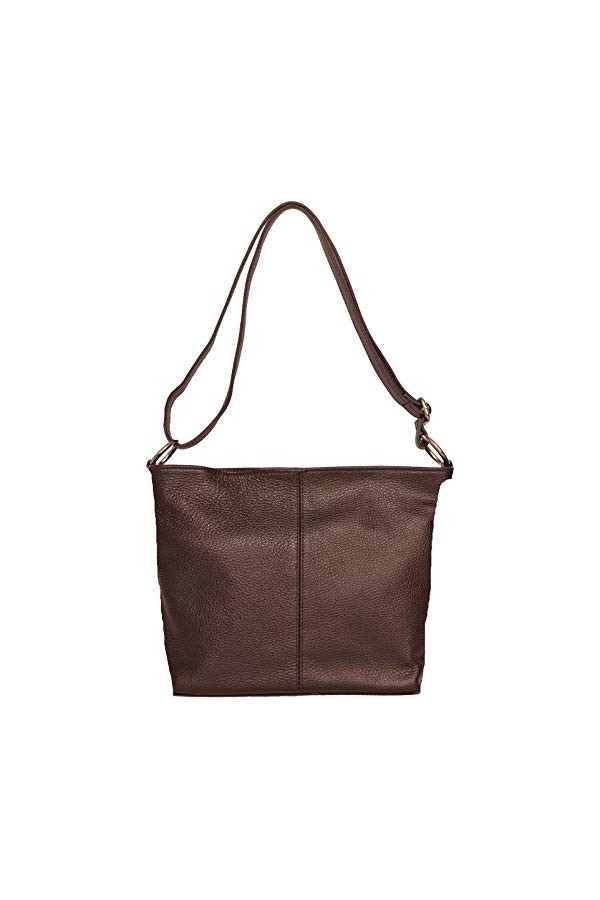 LucieElle Sac CUIR Femme Bandoulière/Sac CUIR Femme Porté Epaule/Sac CUIR Femme Bandoulière Italien/Sac à main femme CUIR Ra