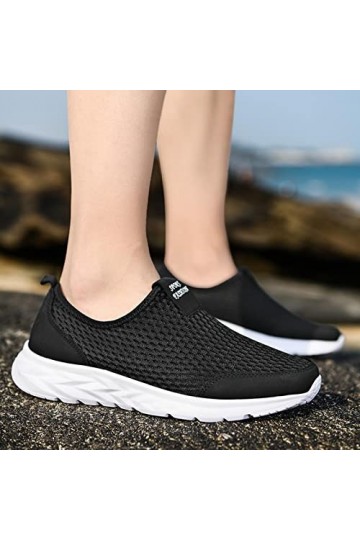 Baskets Blanches Pour Femmes Mode Couple baskets été grande taille chaussures de confort légères baskets chaussures de course