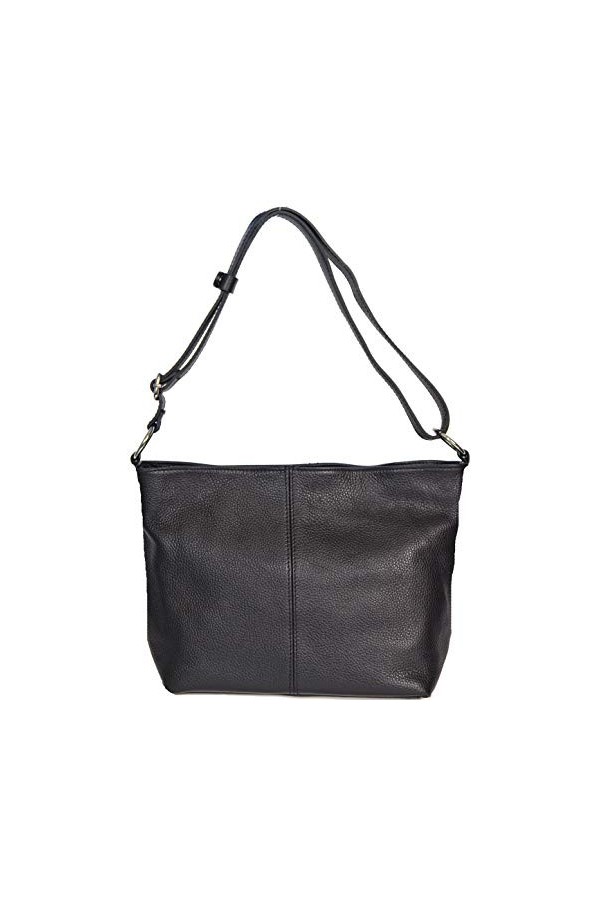 LucieElle Sac CUIR Femme Bandoulière/Sac CUIR Femme Porté Epaule/Sac CUIR Femme Bandoulière Italien/Sac à main femme CUIR Ra