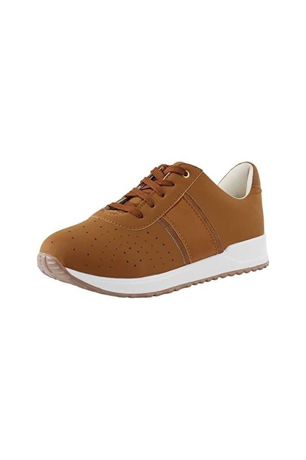 550 Chaussures Femme Ete Confortable Baskets Chaussures Taille Plat Femme Mode Décontractée À Lacets Daim Chaussures de Sport
