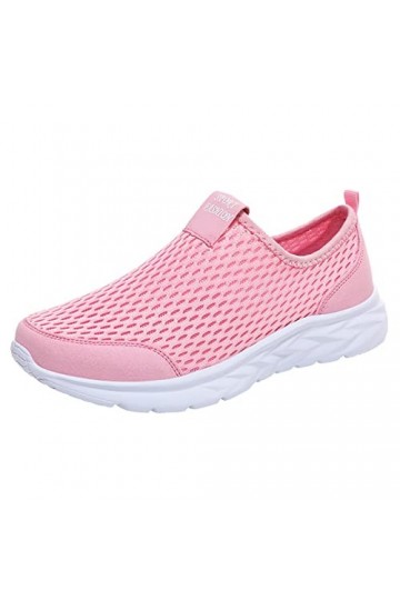 Baskets de Marche Femme Baskets pour Femmes Marche Légers Sneakers Mode printemps et été femmes chaussures de sport fond plat