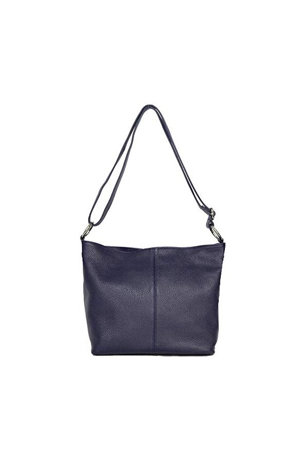 LucieElle Sac CUIR Femme Bandoulière/Sac CUIR Femme Porté Epaule/Sac CUIR Femme Bandoulière Italien/Sac à main femme CUIR Ra