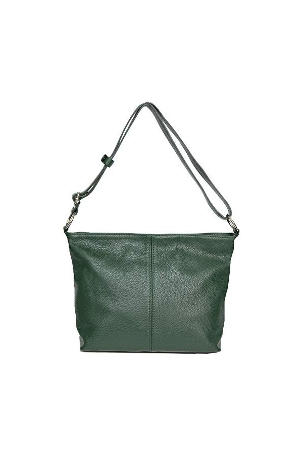 LucieElle Sac CUIR Femme Bandoulière/Sac CUIR Femme Porté Epaule/Sac CUIR Femme Bandoulière Italien/Sac à main femme CUIR Ra